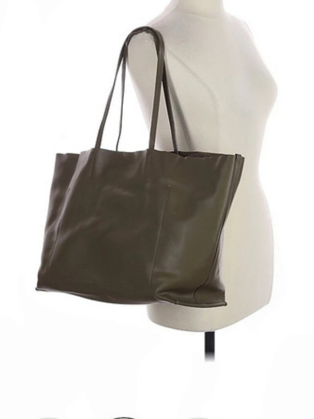 Everlane Leather Tote in Brown